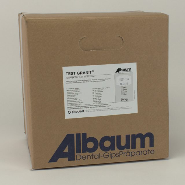 Test Granit gelb  20Kg Karton