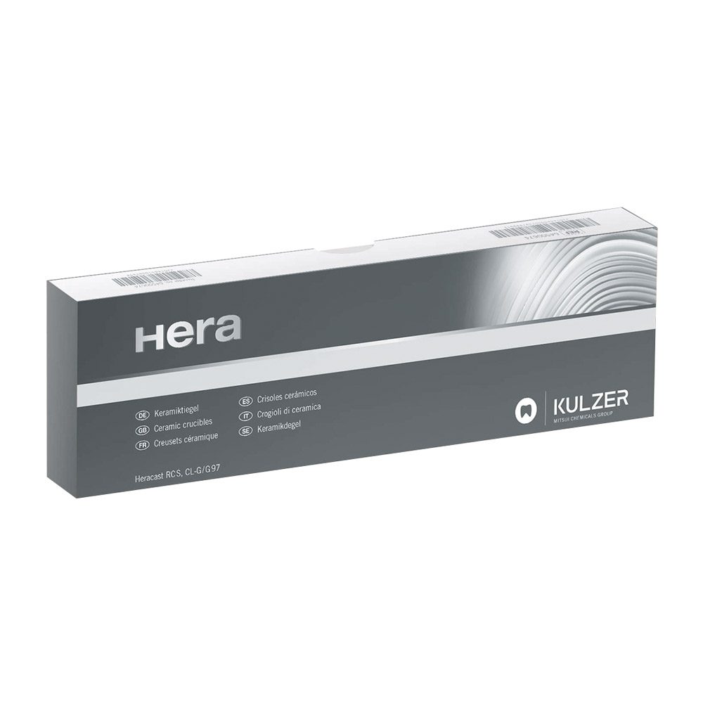 Keramiktiegel CL-G 77/94 Heraeus, 10 Stück