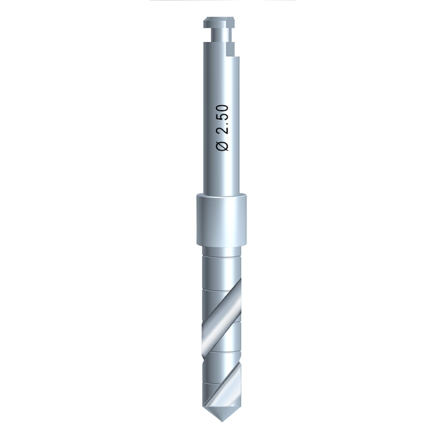 HI-TEC Instrument alle Systeme, 2. Vorbohrer mit Außenkühlung, Ø 2.5 mm