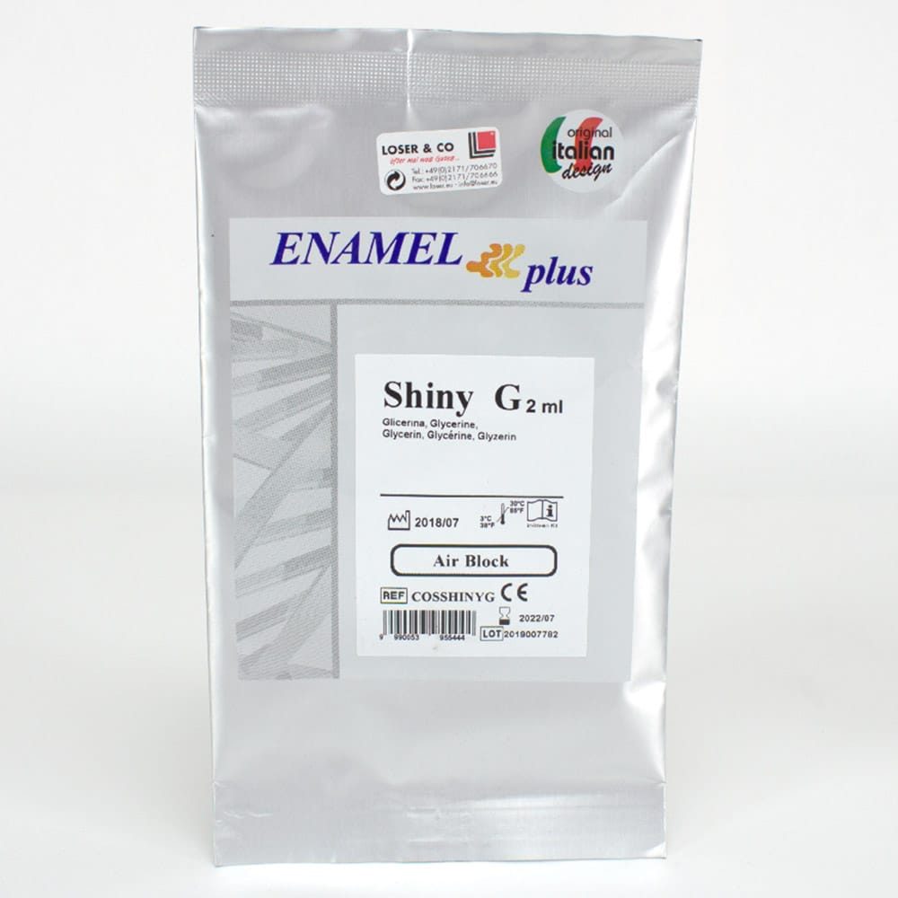 Enamel plus Shiny Black Tips 25St