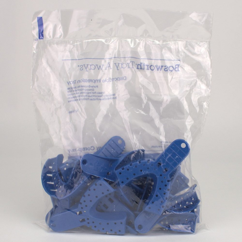 Impression Tray perf. UK small  12St