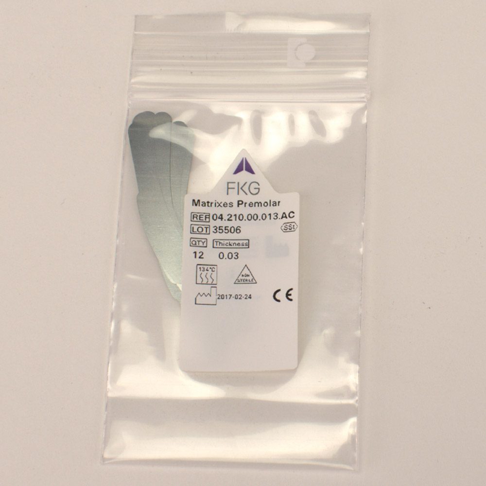 Matrizen FKG 210ET Stahl 0,03 Dtz