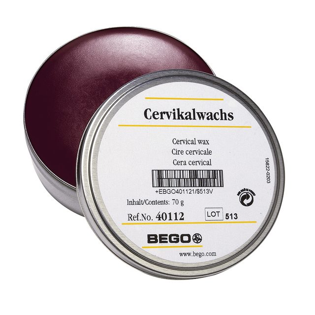 Cervikalwachs Block aubergine, 70 g