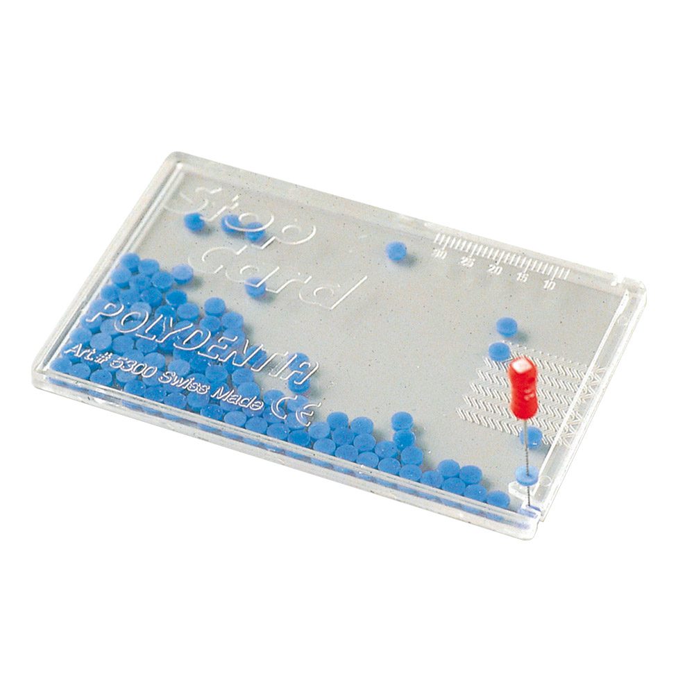 Stop-Card blau, Packung