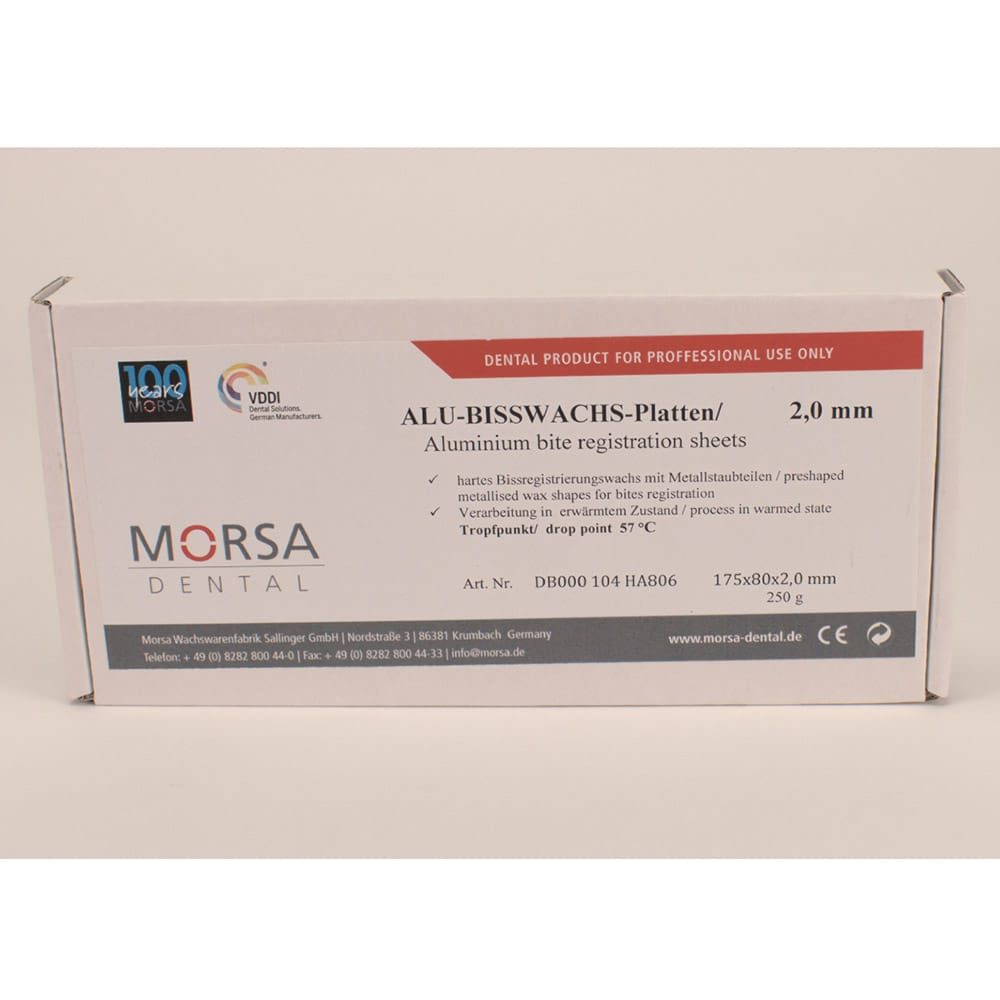 Modellierwachs Platten Top Techno 1,25 mm, 500 g