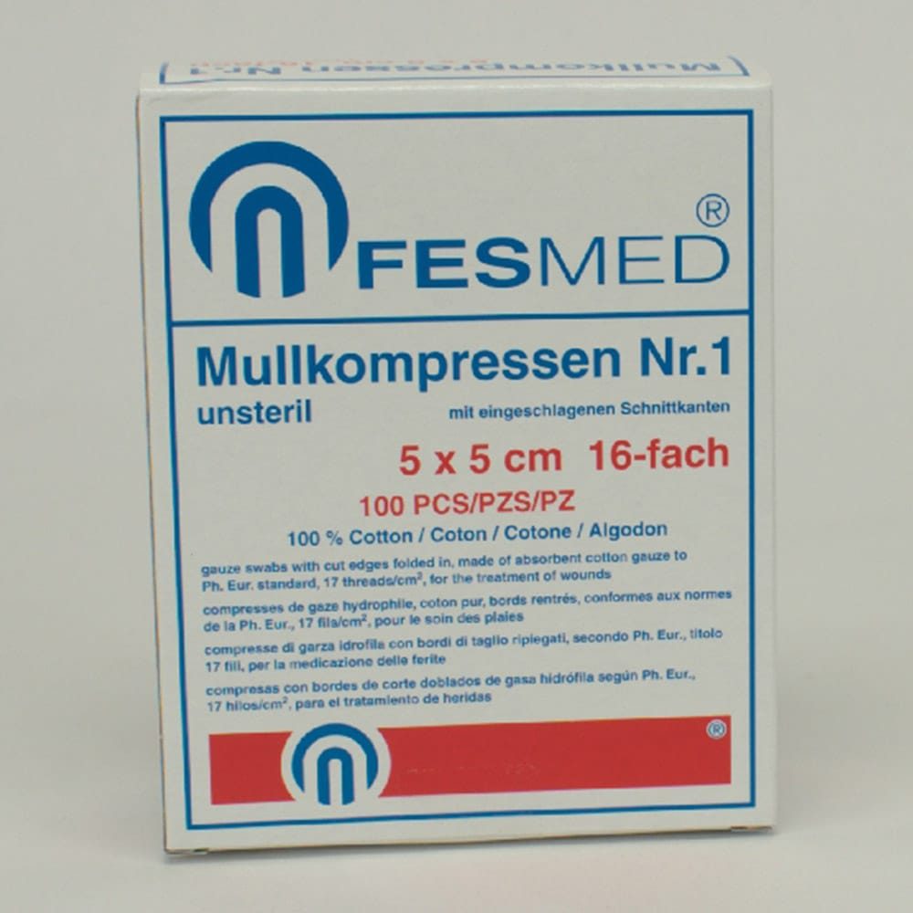 Fes-Tupfer unsteril # 15B 500St