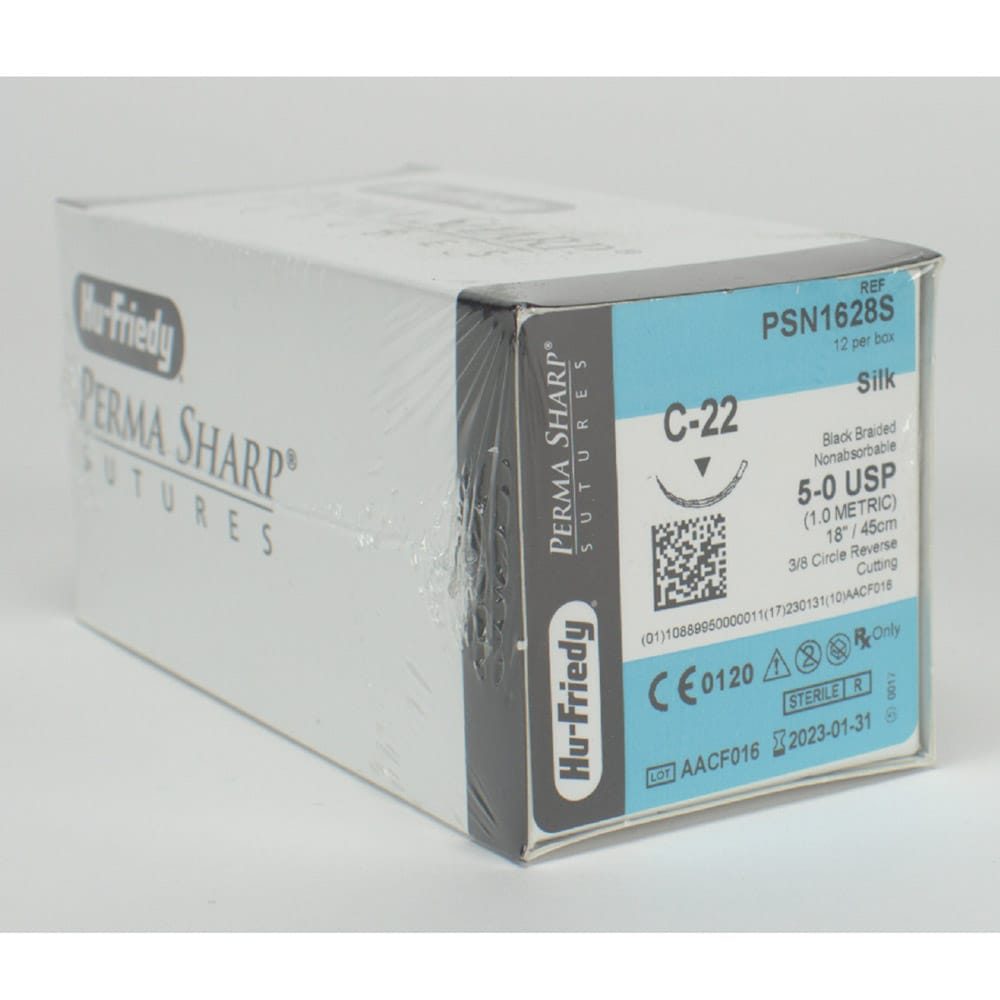 Nahtmaterial Polyester 3-0/C-6 Dtz