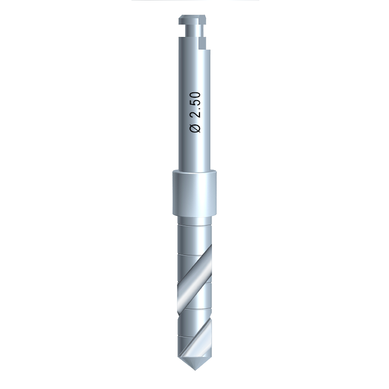 HI-TEC Instrument alle Systeme, 2. Vorbohrer mit Außenkühlung, Ø 2.5 mm