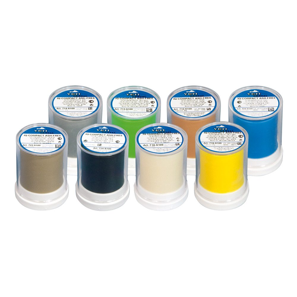 IQ Opaque Wachs Compact n-gelb Zyl. 45g