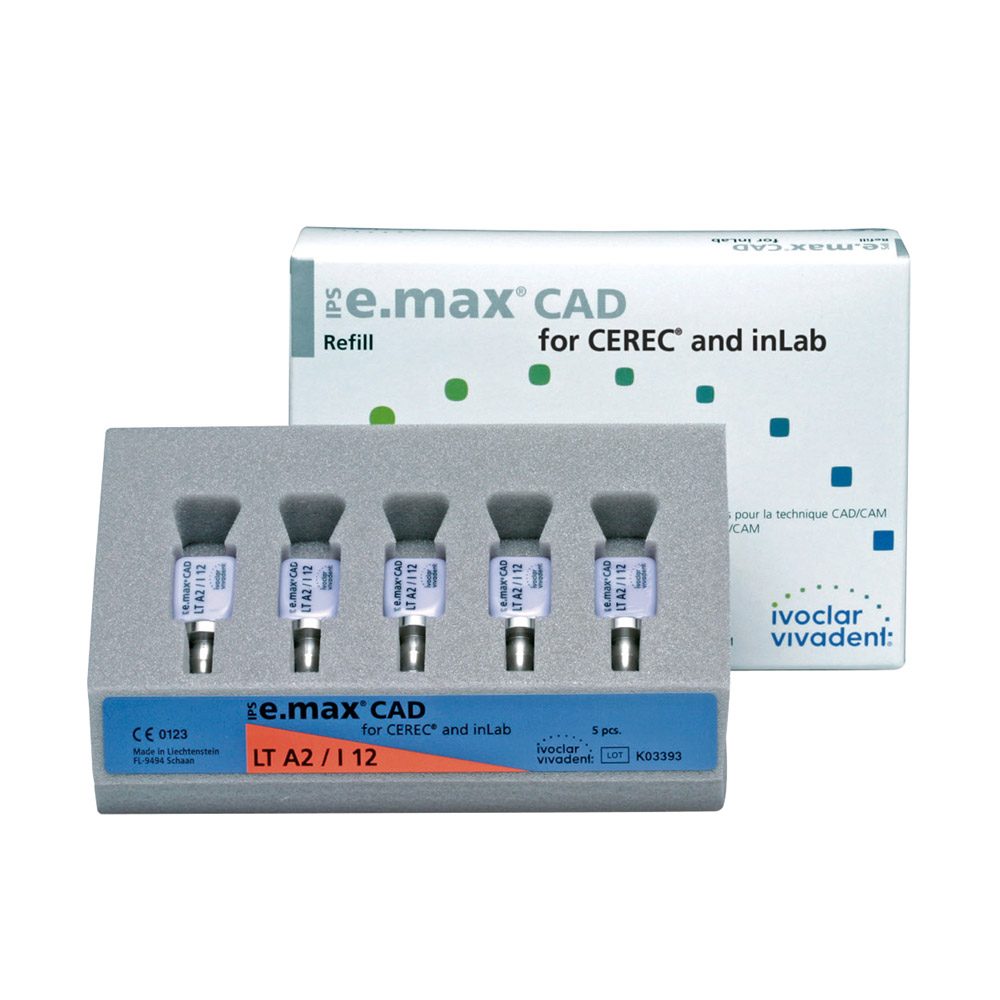 IPS e.max CAD Cer/inLab LT A2 C16 5St