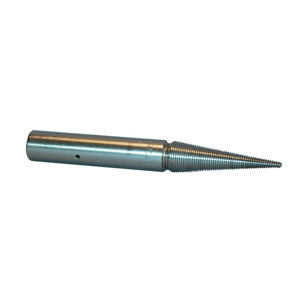 Polierspindel links 125mm St