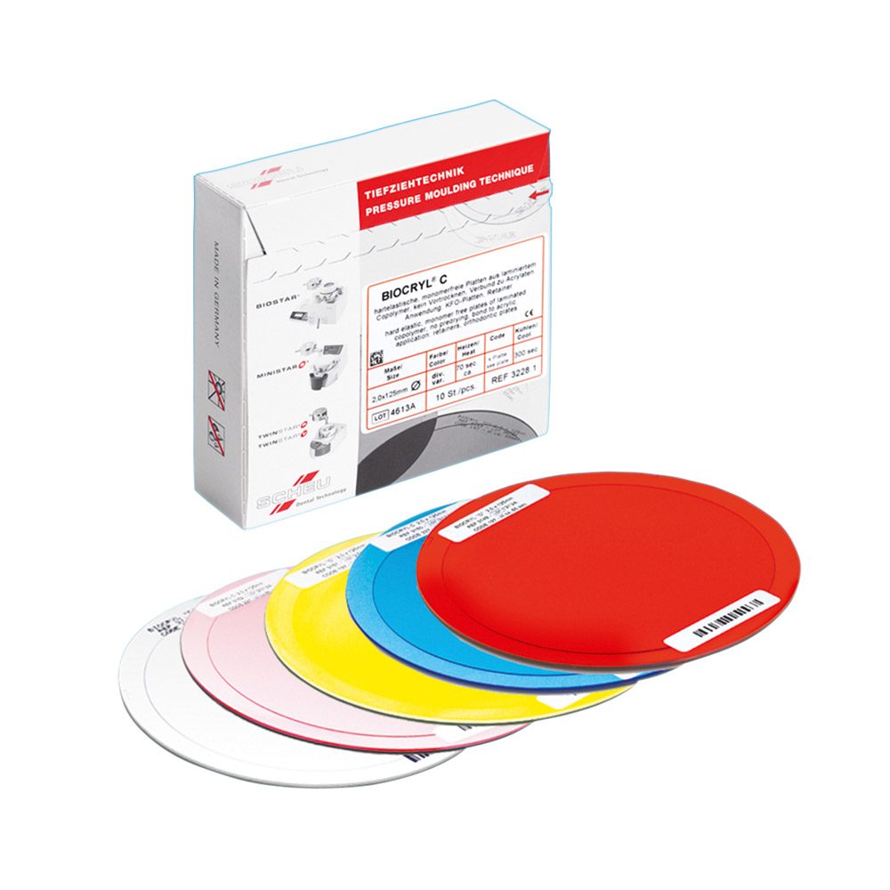 Biocryl C 2,0x125 rund klar 100St