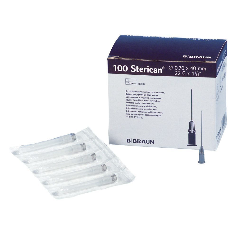 Sterican Einmalk. 0,70x40 G22 100St