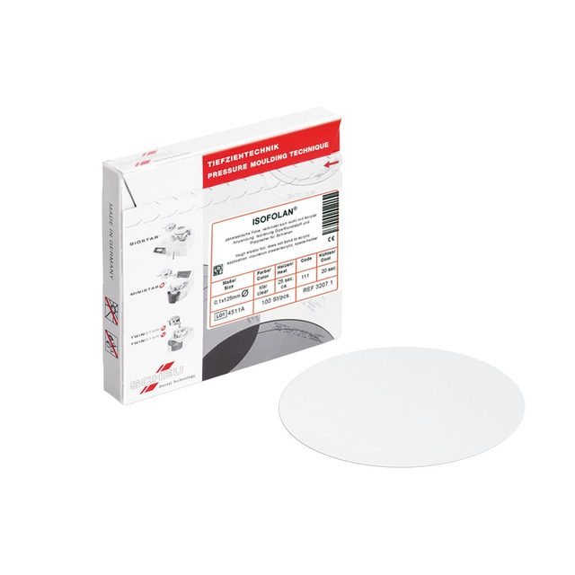 CA Folie hard 0.75x125 mm rd  10St