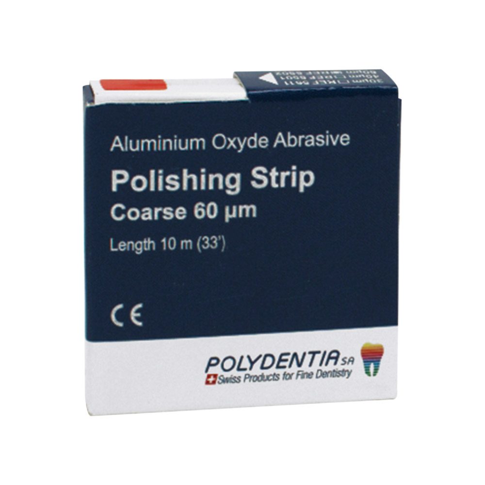 Polydentia Schleif-Band 60my Wei Pa