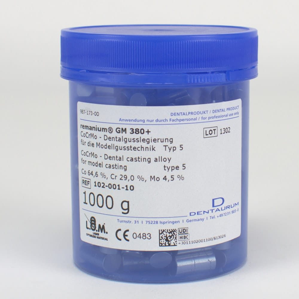 Remanium 2000 CoCr-Aufbrennleg.250G