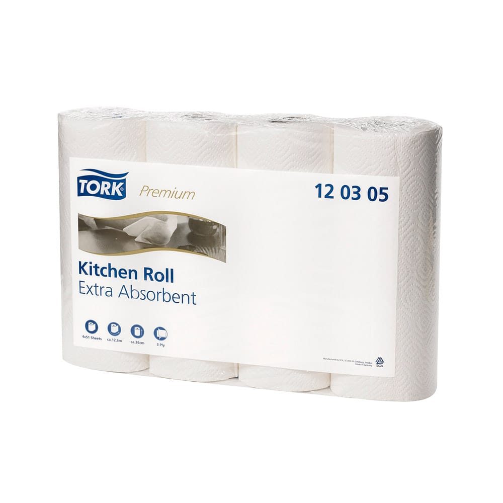 Tork Premium Küchenrolle 3-Lag 4Rl