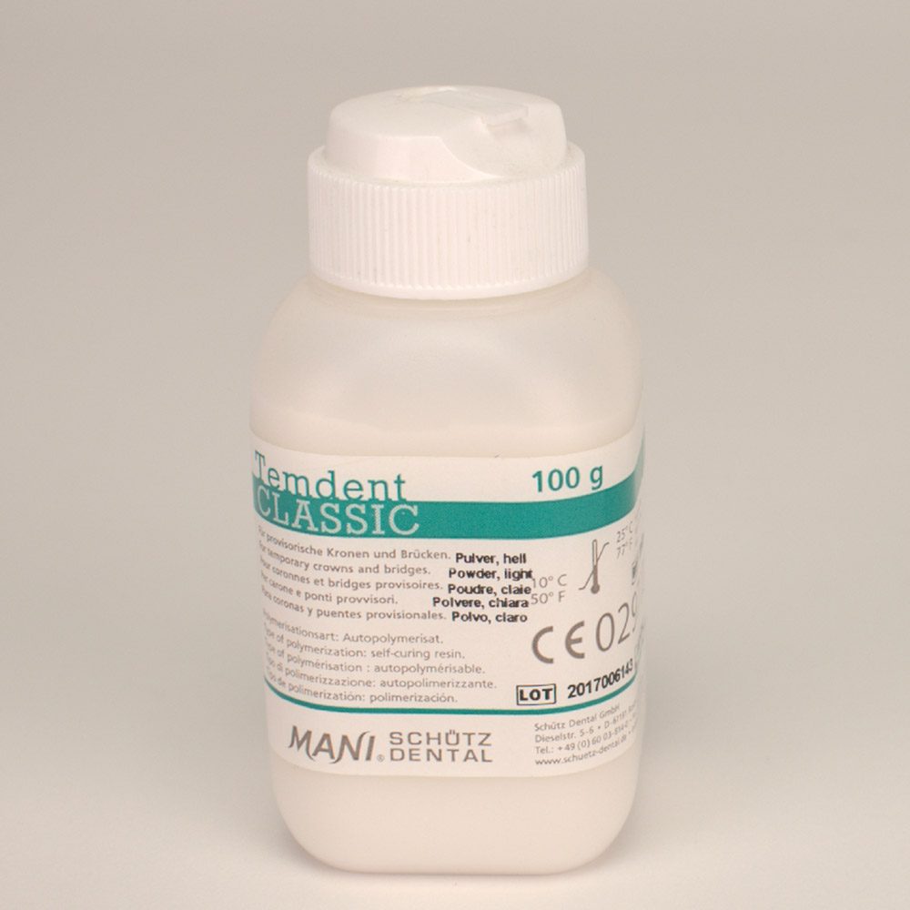 Temdent Pulver hell, 100 g