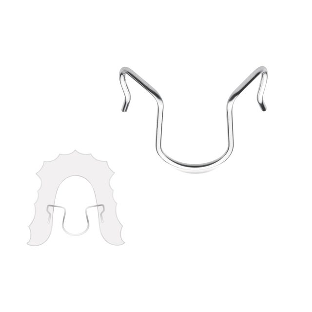 Coffin-Feder 1,2 / 11 mm hoch, 10 Stück